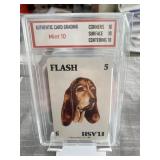 1981 Dukes of Hazzard Card FLASH Dog Graded Gem 10