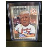 1989 Fleer Donald Trump Fuck Face Card w/Silver