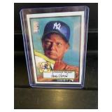 1952 Topps Mantle Style Donald Trump  Card w/Silve