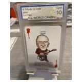 Les Paul Music Rock Card Graded 10