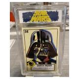 Darth Vader Star Wars Topps '52 Slabbed Card