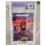 KOBE Bryant DOWNTOWN Graded Card-Face