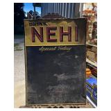 Vintage Nehi Embossed Metal Sign-OLD Original