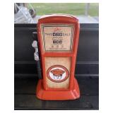 Oilzum Gas Pump Metal Bank GAS OIL