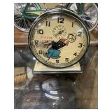 Vintage RARE Popeye Alarm Clock