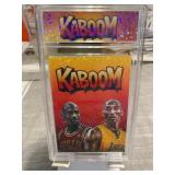 Michael Jordan Kobe Bryant KABOOM Slab Card