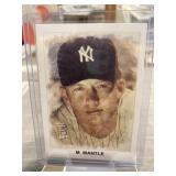 Mickey Mantle .999 GR Silver Bar Card