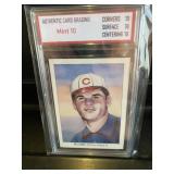 Pete Rose Baseball Caramels Card Graded Gem 10