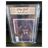Kobe Bryant One of One Card Graded Gem Mint 10