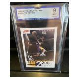 2000 UD Victory Kobe Bryant Card Graded Mint 9