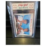 1960 Topps Mickey Mantle Card Graded Gem Mint 10