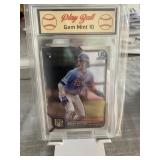 Bobby Witt Jr. Bowman Chrome Rookie Card Graded 10