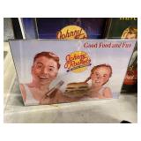 Large Johnny Rockets Restaurant Sign