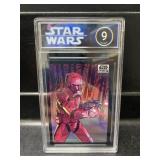 Star Wars Sith Trooper Card Graded 9