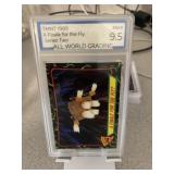 1989 TURTLES TMNT Finale Fly Card Graded 9.5