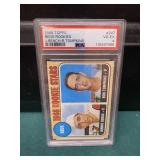 1968 Topps Johnny Bench Rookie Card Graded PSA 4