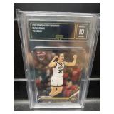 Caitlin Clark Iowa Rookie Card #61 Graded GMA 10