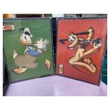 Vintage Disney Donald Duck Pluto Puzzles
