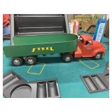 Vintage TONKA Steel Carrier Pressed Steel Truck