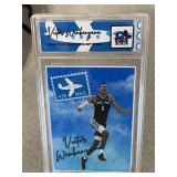 Victor Wenbanyama AIR MAIL Slabbed Rookie Card