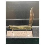 Vintage USA Pin-Up Girl Double Sided Pocket Knife