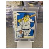 Babe Ruth as a SIMPSON Card! In MAG!