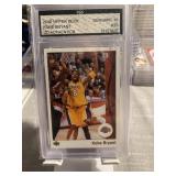 2002 UD Authentics Kobe Bryant Graded 10