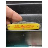Coca-Cola 5 Cent AT ALL FOUNTAINS Pocket Knife