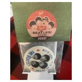 The Beatles Button In Package MIP