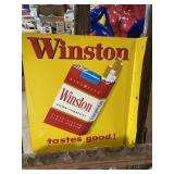 RARE Winston Cigarette Flange Sign
