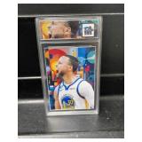 Stephen Curry Downtown Color Blast Card Slabbed