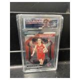 Caitlin Clark Monopoly Prizm Rookie Card Graded 9