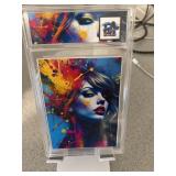 TAYLOR SWIFT! COLOR BLAST Slabbed Card!