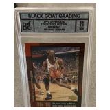 1999 UD CC Cheer Set Michael Jordan Graded 8