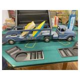 Vintage TONKA MARINE Transport Pressed Steel Truck