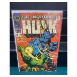 The Incredibe Hulk Comic Book #110 12 Cents
