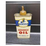 Vintage RARE Richfield Oiler Can GAS OIL