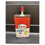 Vintage ESSO Handy Oiler Can GAS OIL