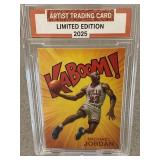 Michael Jordan KABOOM Slabbed Card