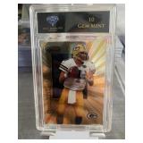 1997-98 Bowman's Best Brett Favre Card Graded 10