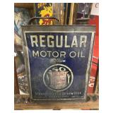 RARE SOCONY SLIM One Gallon Motor Oil Can