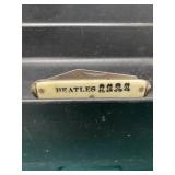 Beatles White USA Pocket Knife
