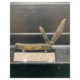 Vintage USA  2 Blade Pin-Up Girl Pocket Knife