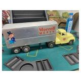 Vintage Tonka Morrell Meats Pressed Steel Truck