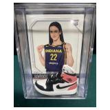 Caitlin Clark Rookie Card PINK AIR JORDAN Shoe Box