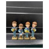 Beatles Mini Bobbing Heads VINTAGE Toy