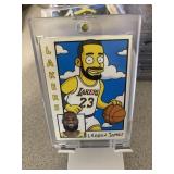 Lebron James Simpsons Card In MAG