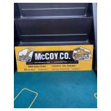 Caterpillar Porcelain Sign GAS OIL