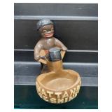 Black AM Chatanooga Shoe Shine Boy Chalk Ashtray?