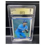 1984 Fleer George Brett Card Graded 9